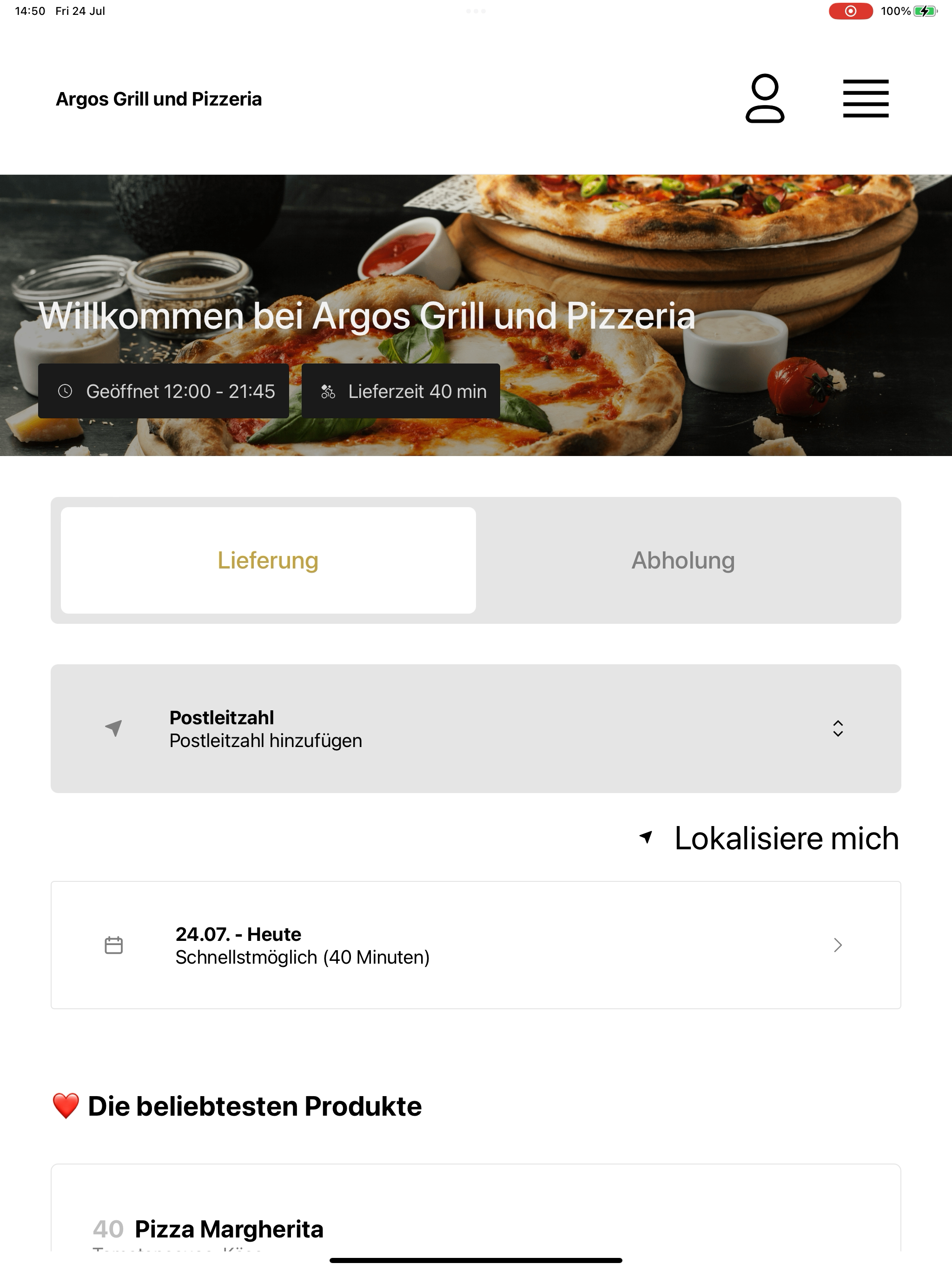 Argos Grill und Pizzeria screenshot 9