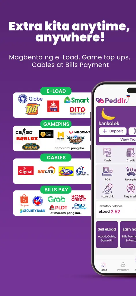 Peddlr POS, Inventory and Load - Business App | MWM