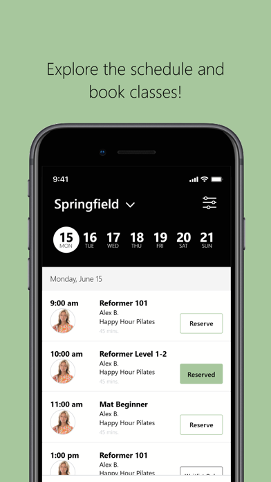 Happy Hour Pilates Screenshot