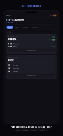 Unbroken - WOD, PR & Timer Screenshot 4 of 7