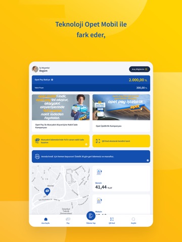 Opet Mobil - Opet Pay'le Kazan iPad screenshot 2
