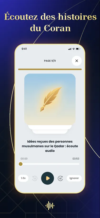 Screenshot 3 von 6 zu AyahPath Daily: Learn Quran
