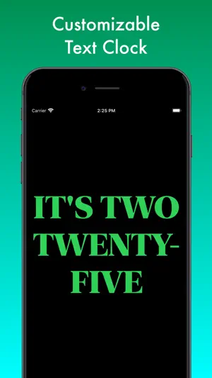 Custom Word Clock - TextTime screenshot 1