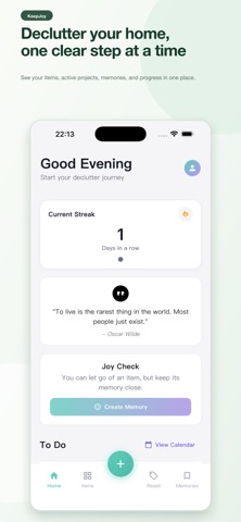KeepJoy: Declutter & Organize Screenshot 1 of 6