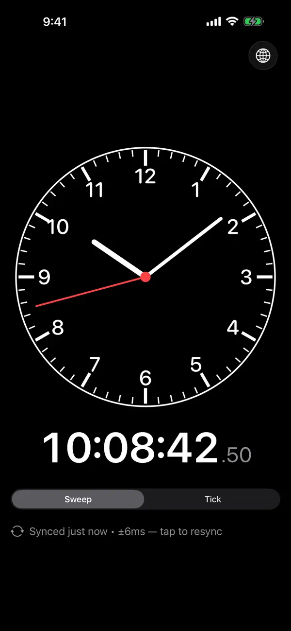 Screenshot #1 pour AccurateClock