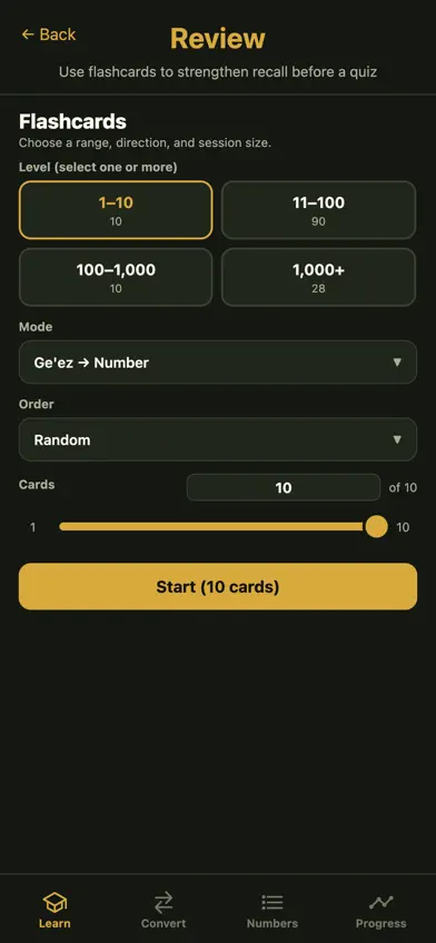 Geez Numbers screenshot 3