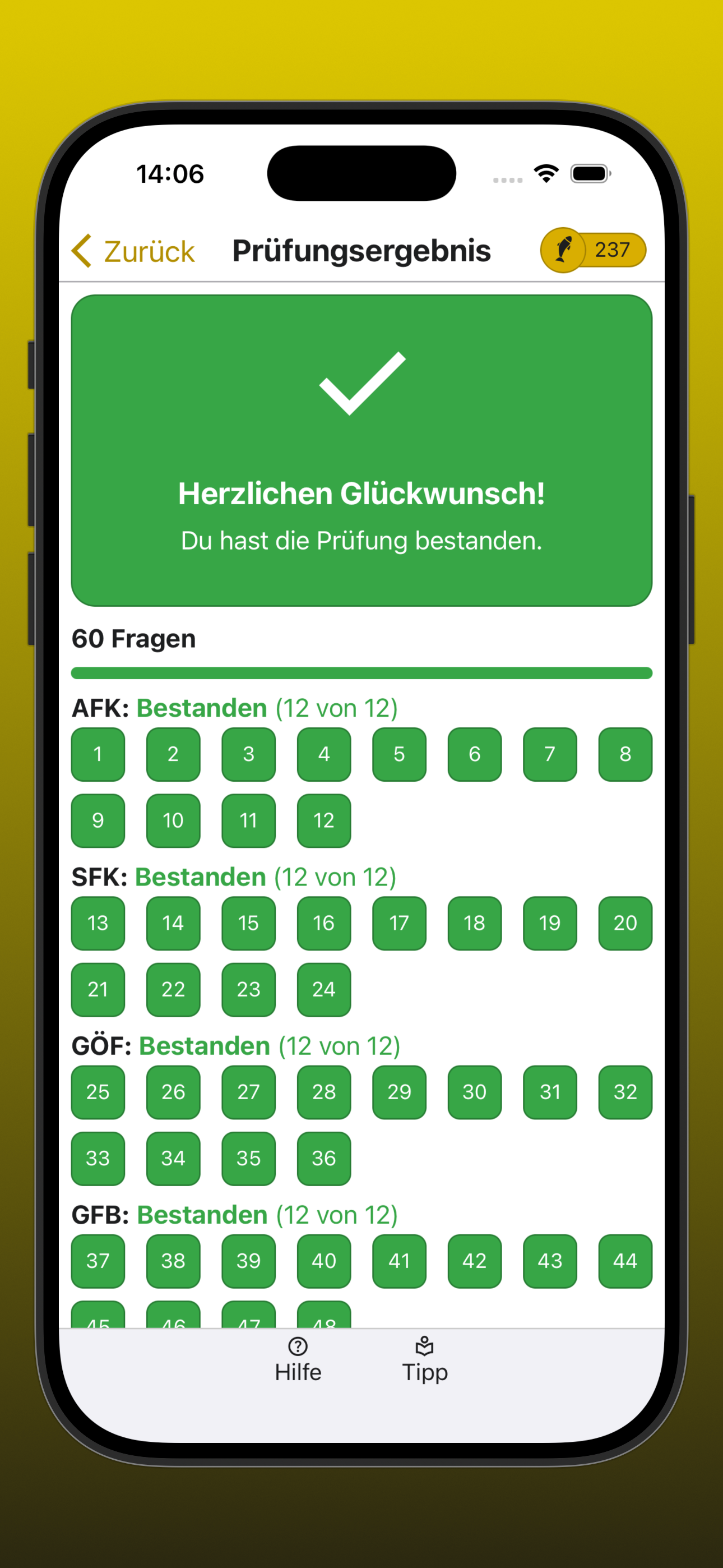 Fischer Lernfragen BW screenshot 8
