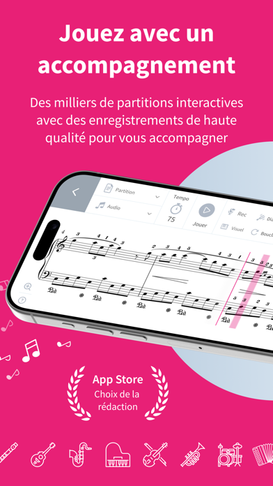 Screenshot #1 pour Partitions Tomplay
