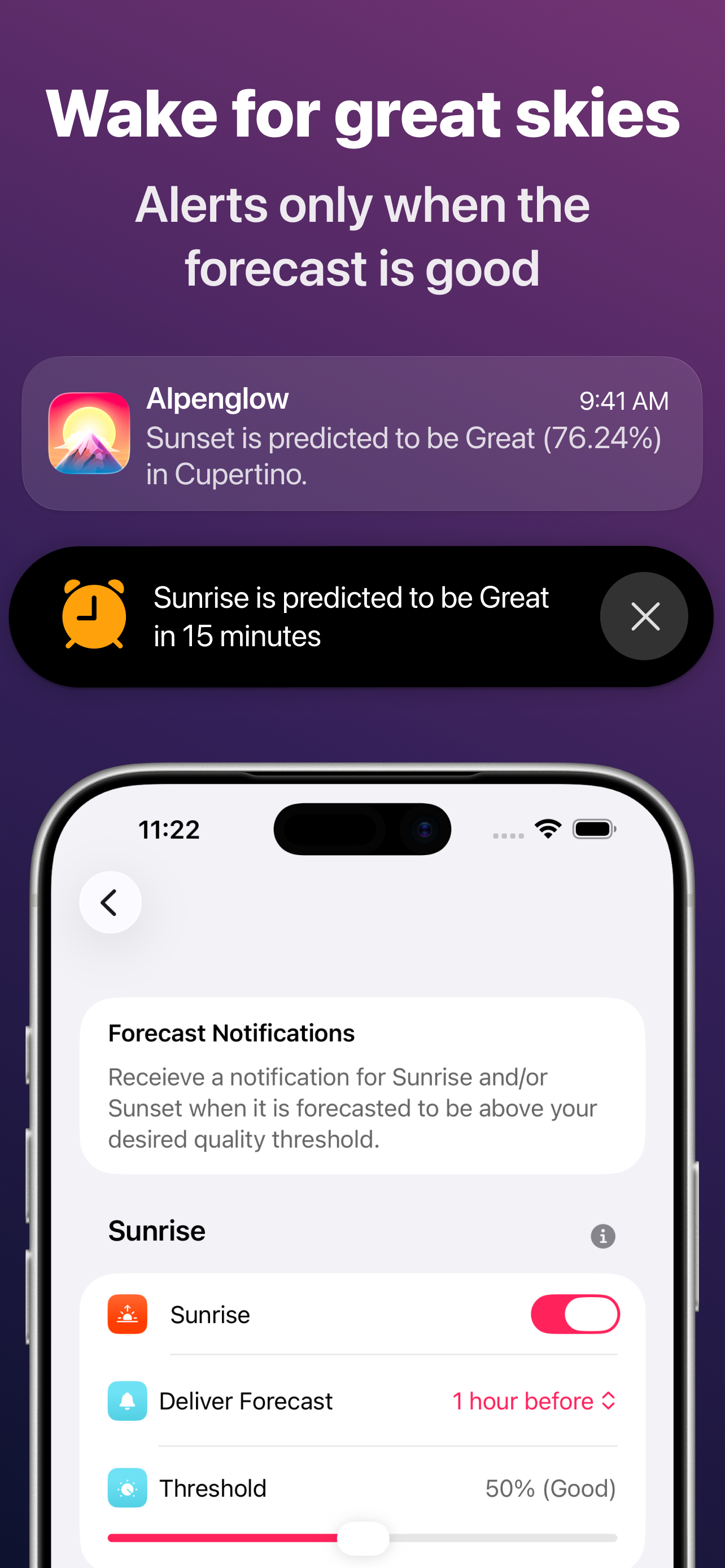 Sunset Predictions: Alpenglow screenshot 5