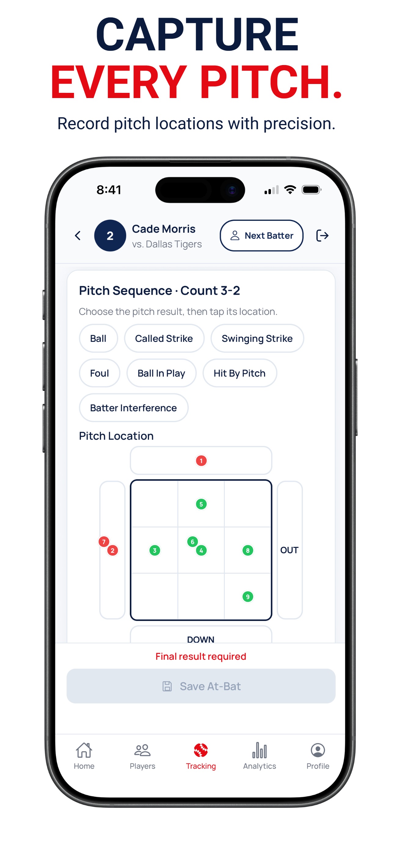Screenshot 2 of Track-A-Hit: Hitting Tracker
