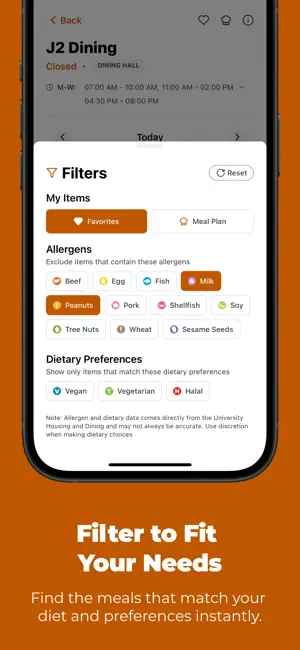 UT Dining: UT Austin Food App screenshot 4