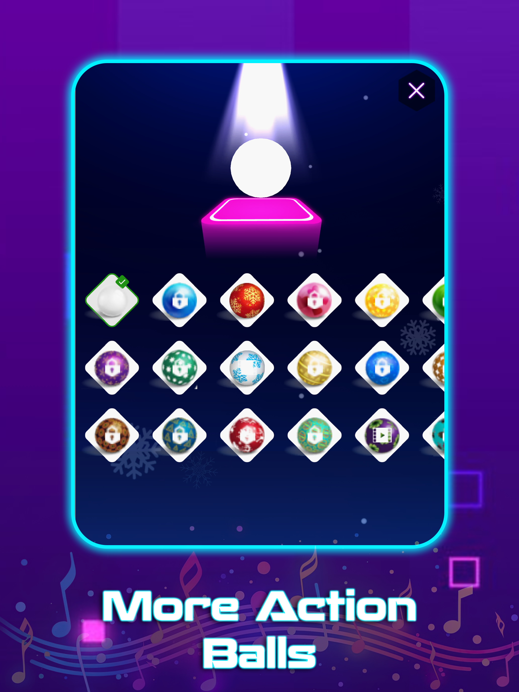 Music Tiles Ball 3D- Race Ball