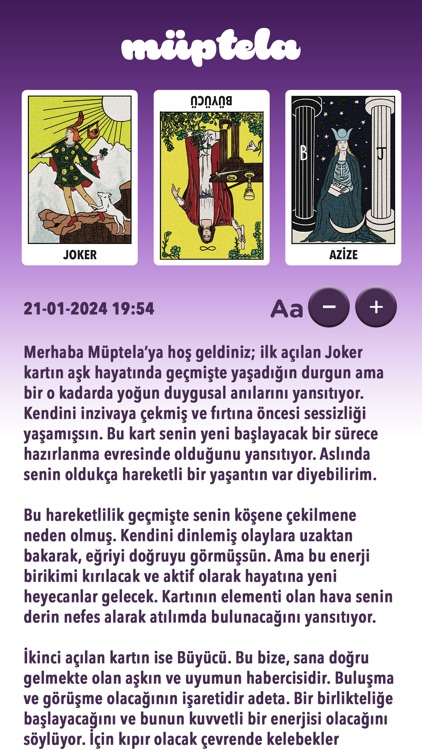 Müptela - Kahve Falı, Tarot screenshot-5