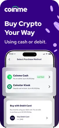 Coinme: Screenshot 1 von 7