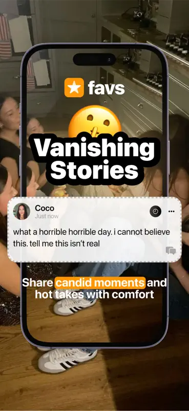 Favs: Private Social Network screenshot 8 of 10