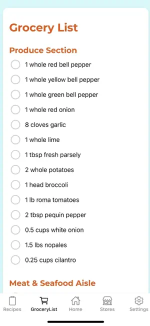 PrepMyWeekLite screenshot 2