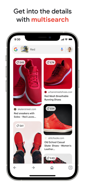 ‎Google - More ways to search Screenshot