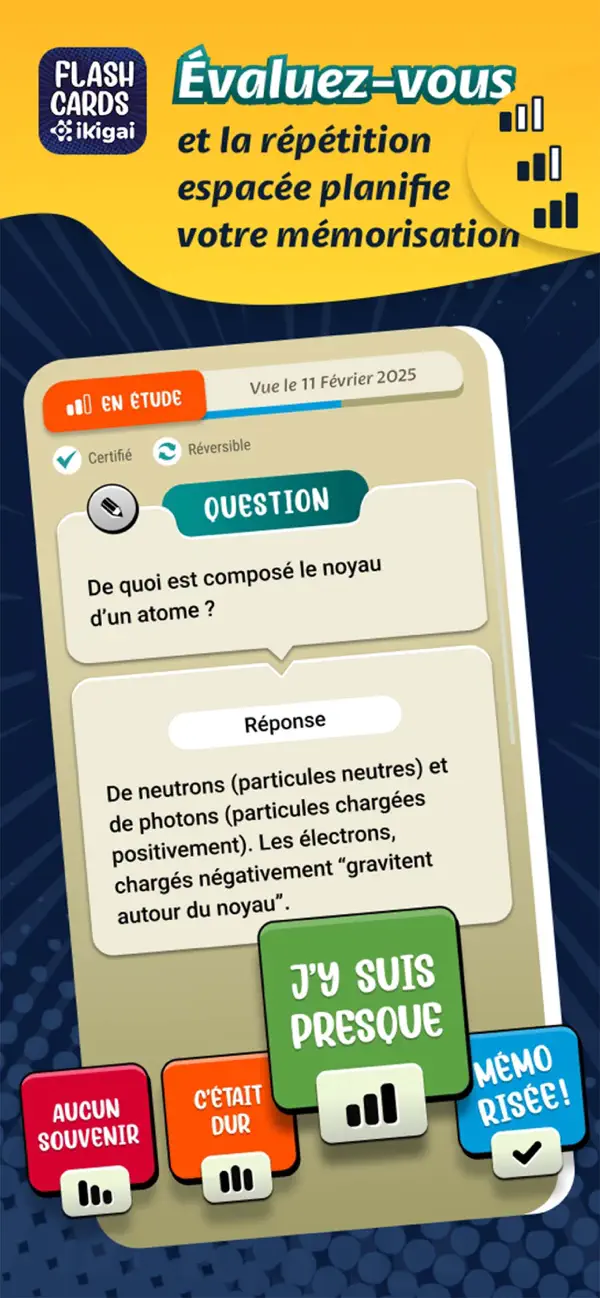 Screenshot #3 pour FlashCards by Ikigai
