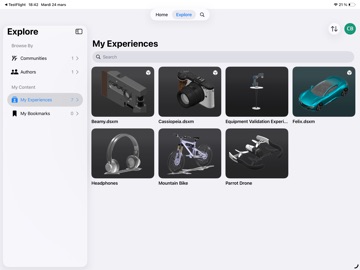 3DLive by DASSAULT SYSTEMES iPad screenshot