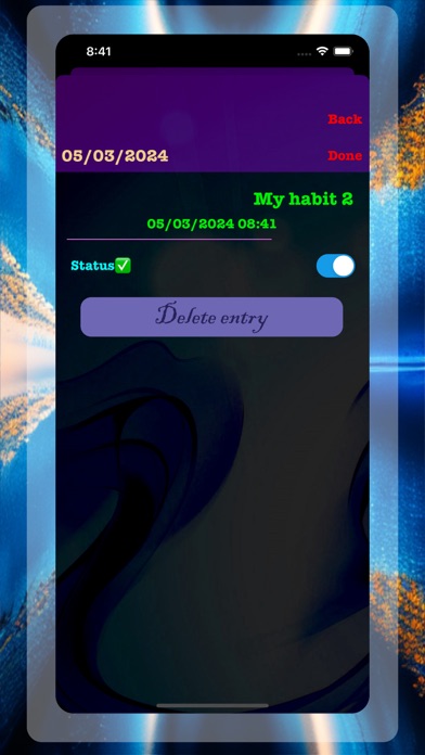 Screenshot #3 pour Autenticidad Habit Tracker Pro