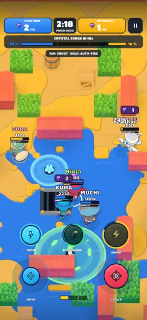 Ninja Splash by Boocord screenshot 1