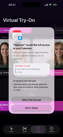 App screenshot