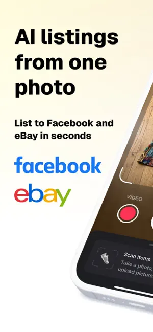 Hero: AI Reseller Listing App screenshot 1