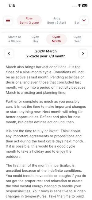 Cycle Chart screenshot 3