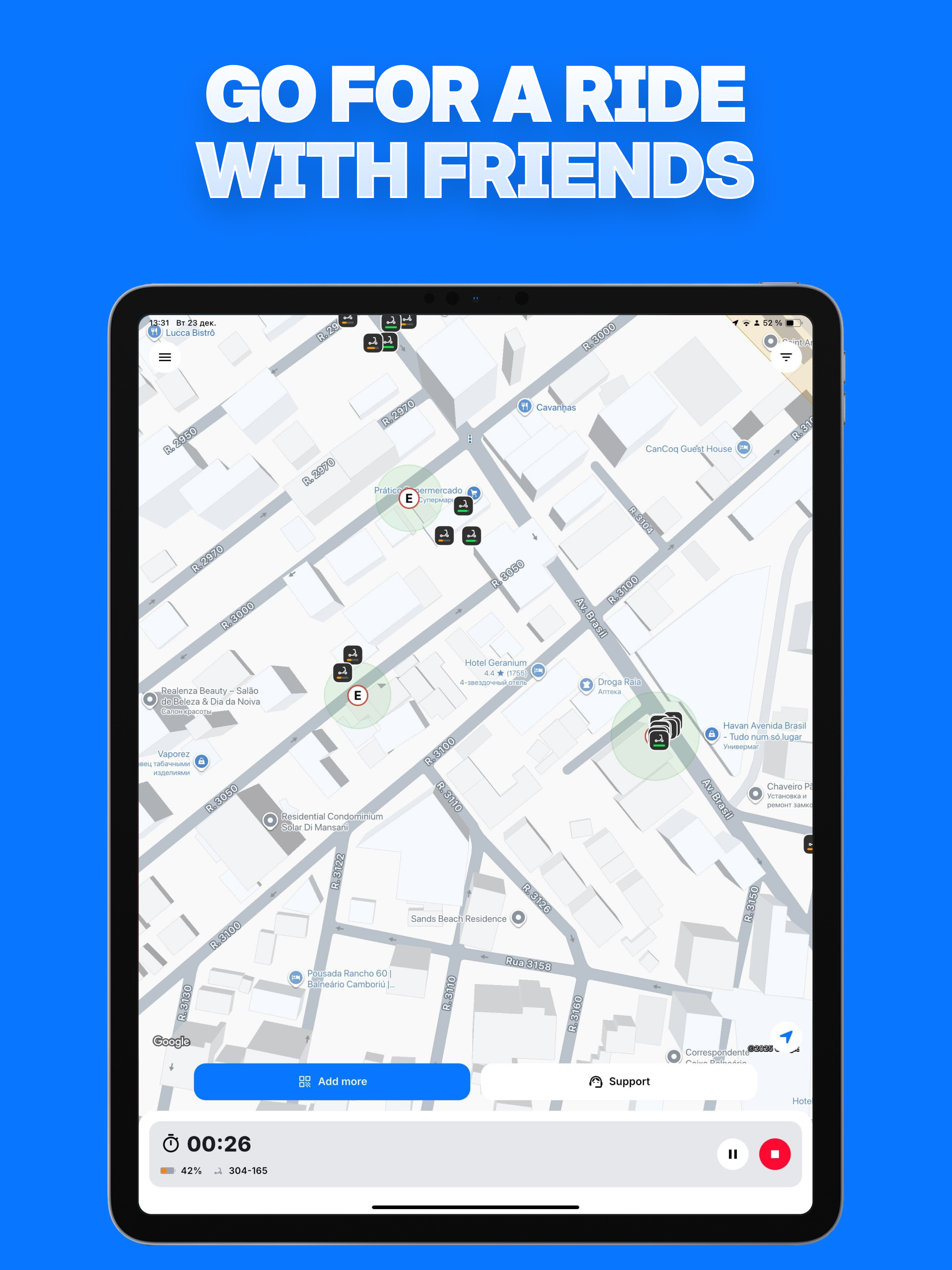 Go Jet: Rent E-Bike & Scooters