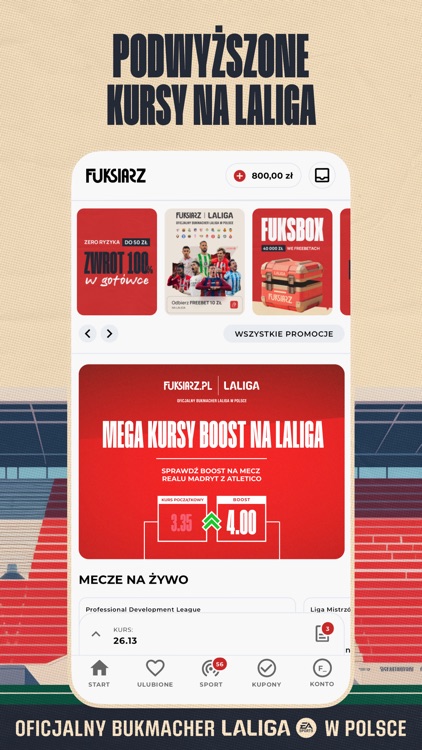 Fuksiarz zakłady bukmacherskie