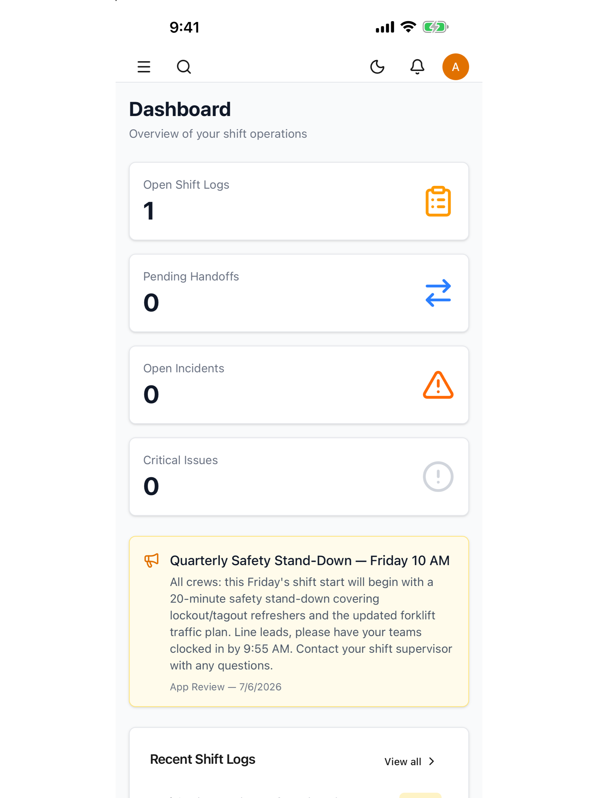ShiftLog: Shift Handoffs screenshot 7