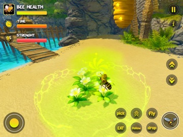 Honey Bee: Flying Bug Games iPad screenshot