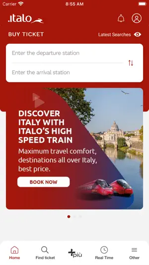 Italo: Italian Highspeed Train screenshot 1