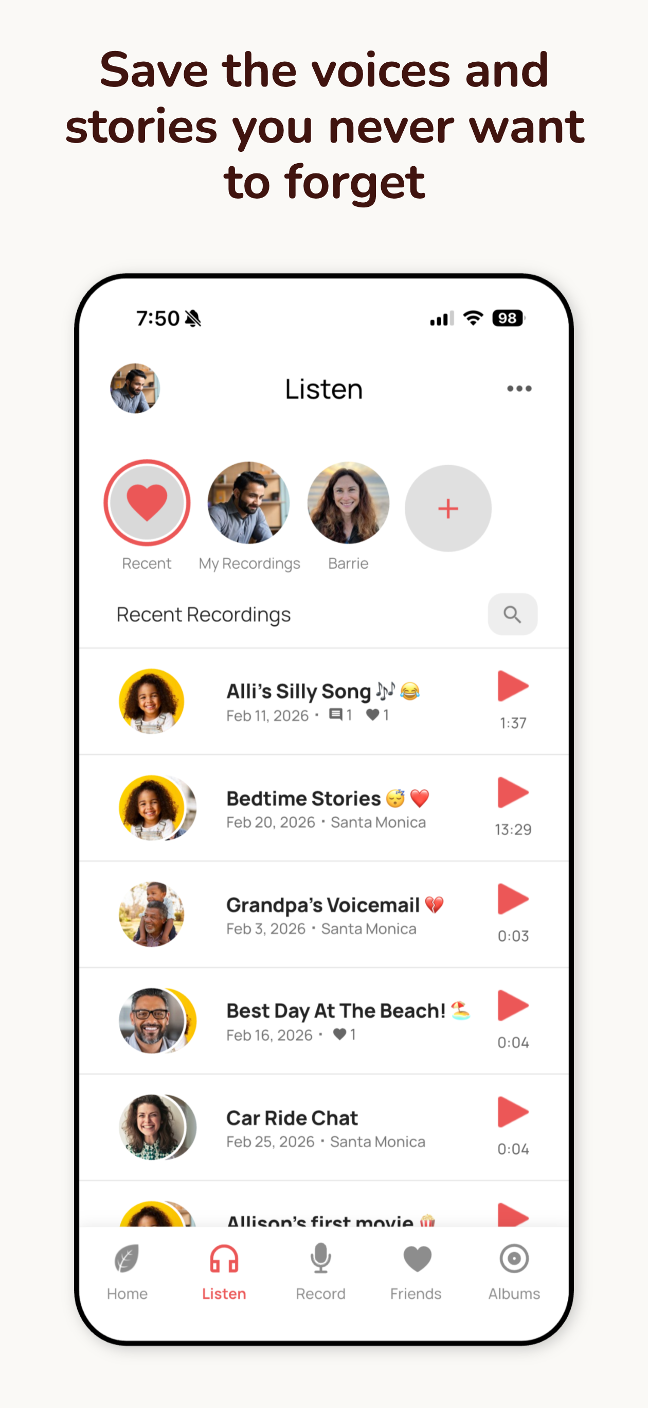 Leaf: Voice Recorder & Journal