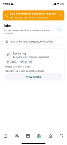UNILAG Alumni screenshot