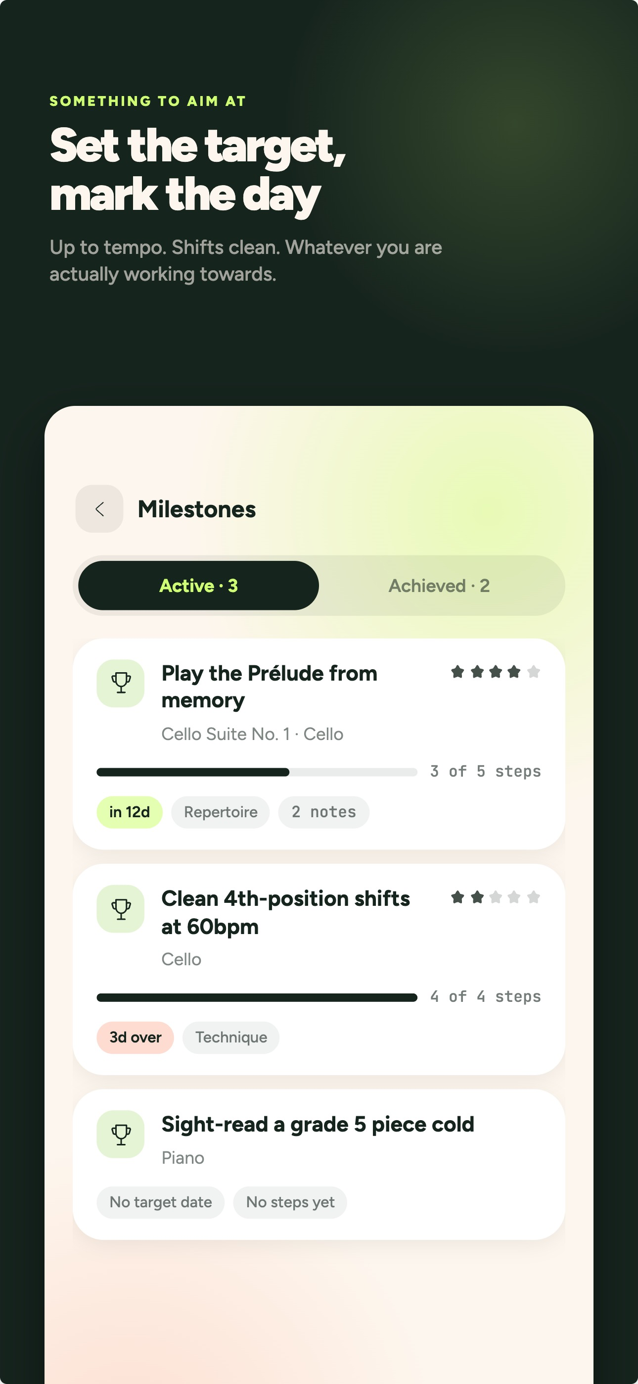 Legato: Music Practice Journal screenshot 9