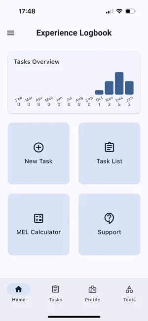 Maintenance Experience Logbook screenshot 2