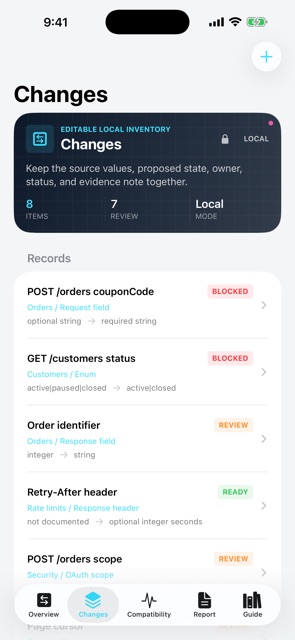 Specverge: API Contract screenshot 3