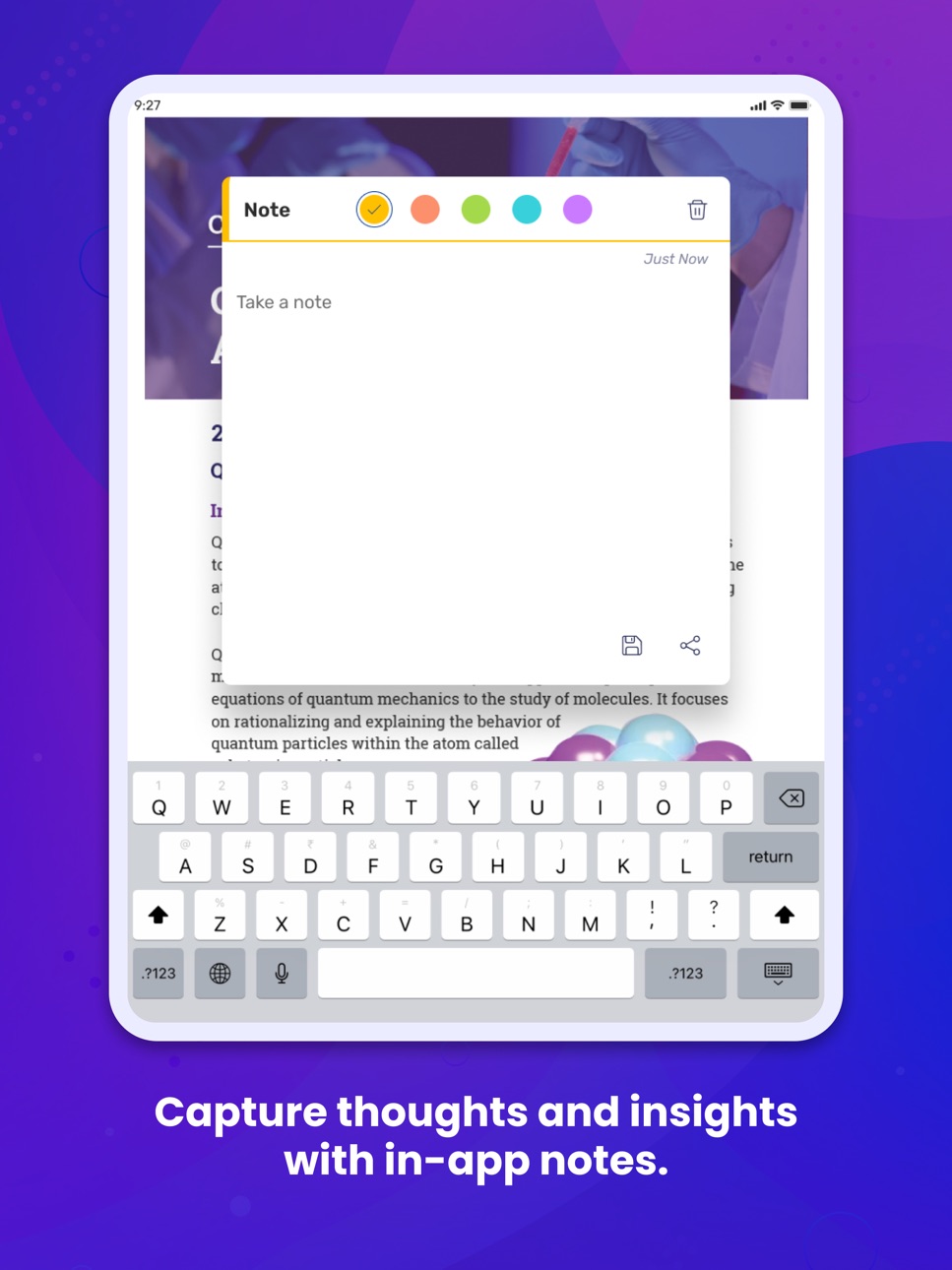 iPad screenshot