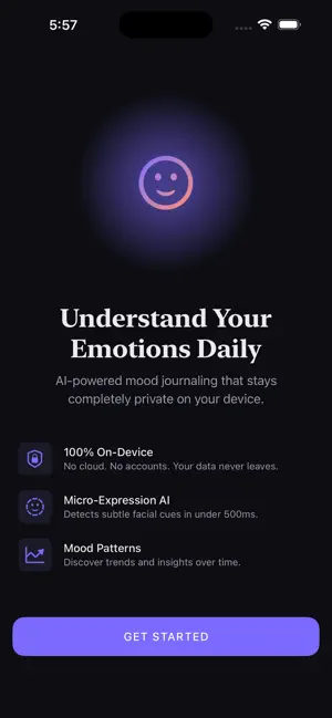 MoodLens: Emotion Tracker screenshot 1