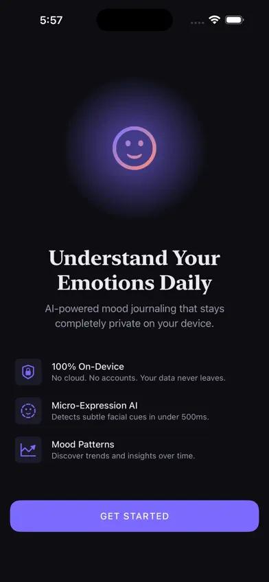 MoodLens: Emotion Tracker screenshot 1