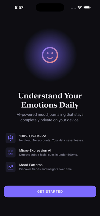 MoodLens: Emotion Tracker Screenshot 1 of 5