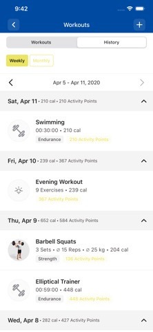 Health & Fitness Center screenshot