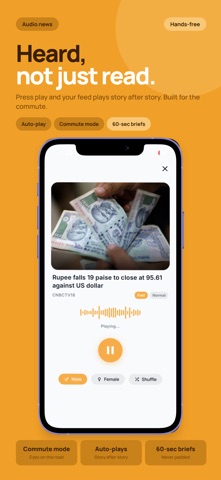 TheReader.AI: Short News India screenshot