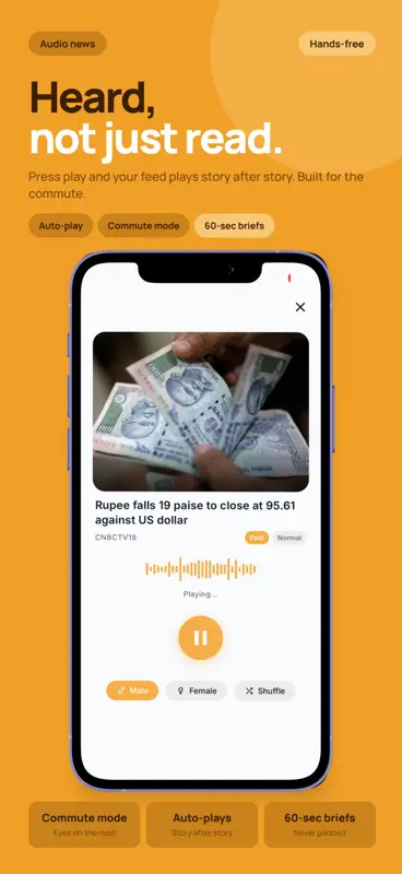 TheReader.AI: Short News India screenshot 5 of 8