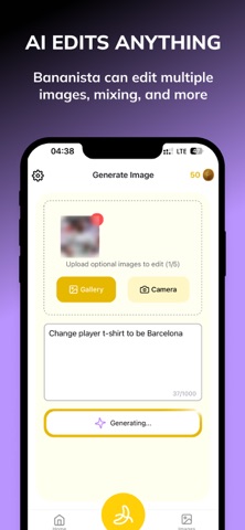 Bananista: AI Image Editor screenshot