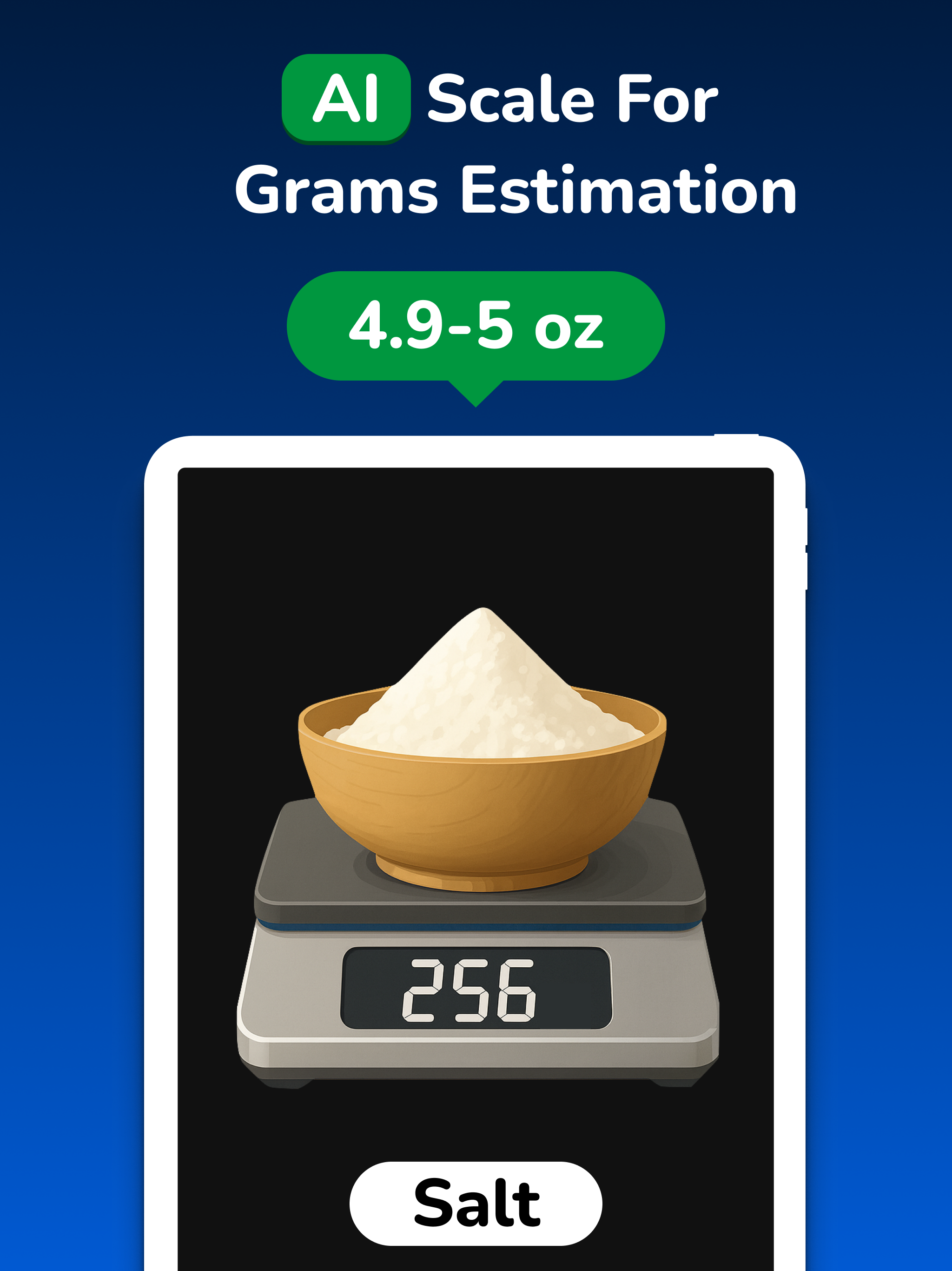 Scale For Grams - AI Estimate