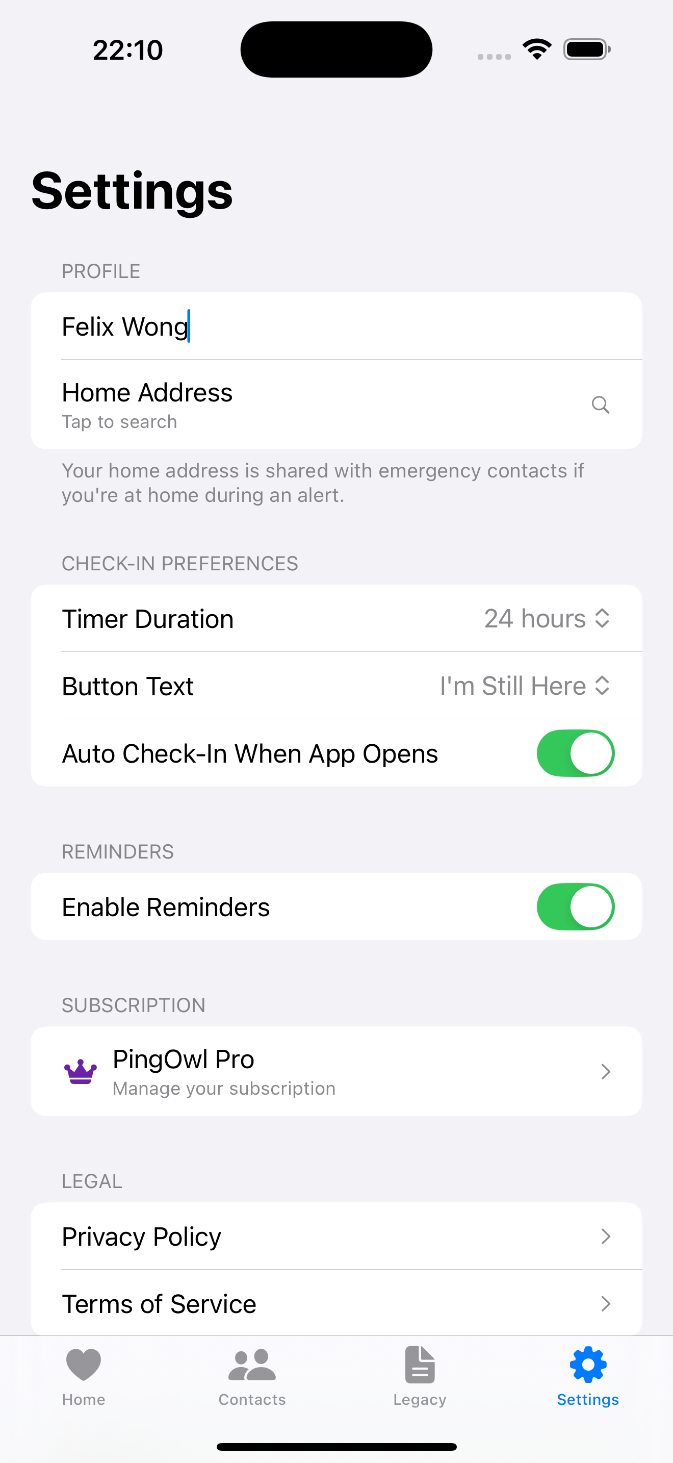 PingOwl screenshot 5