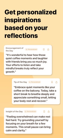 Reflections - Daily Intentions Screenshot 2 of 8