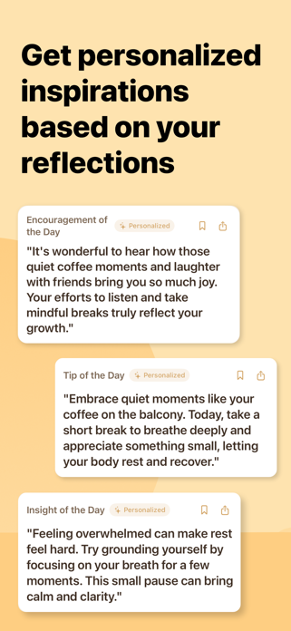 Reflections - Daily Intentions Screenshot 2 of 8